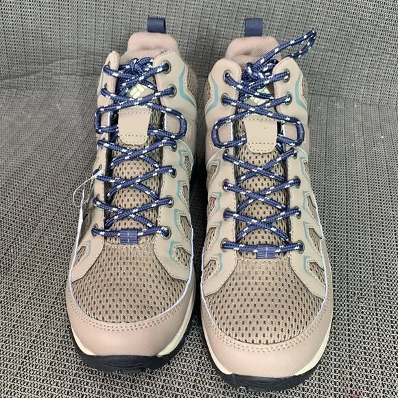 Columbia Granite Trail Womens Size 9.5W Beige Mid Waterproof Hiking Boots - Picture 2 of 8